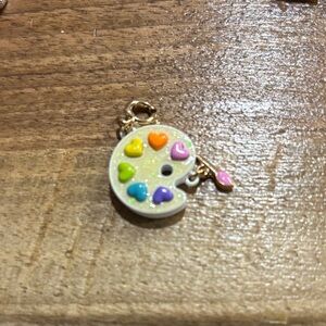 Colorful Heart Palette Charm